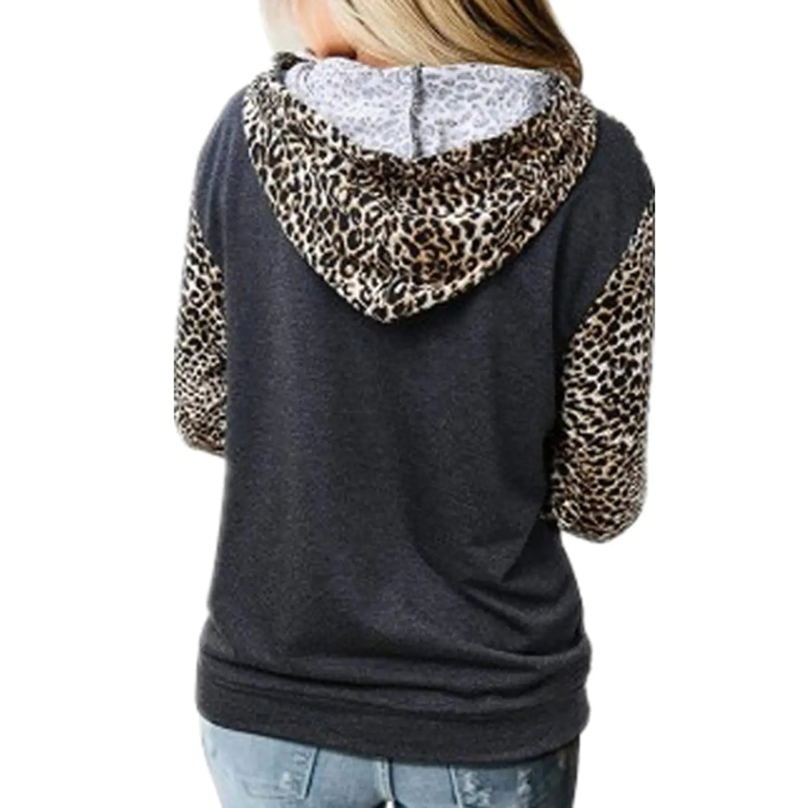 2020 Women's Hooded Graphic Sweatshirt - Casual Style