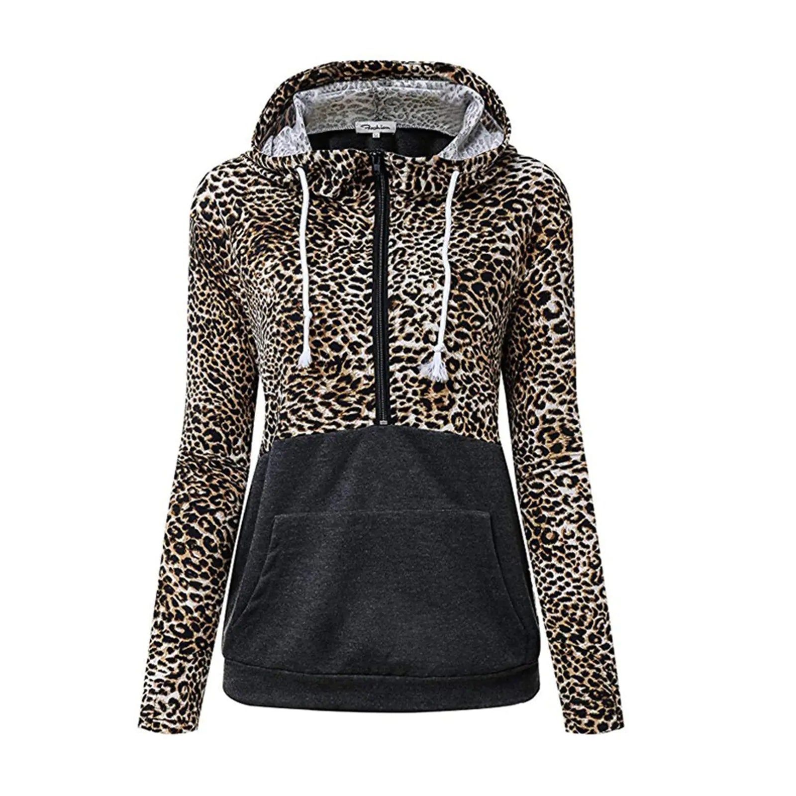 2020 Women's Hooded Graphic Sweatshirt - Casual Style